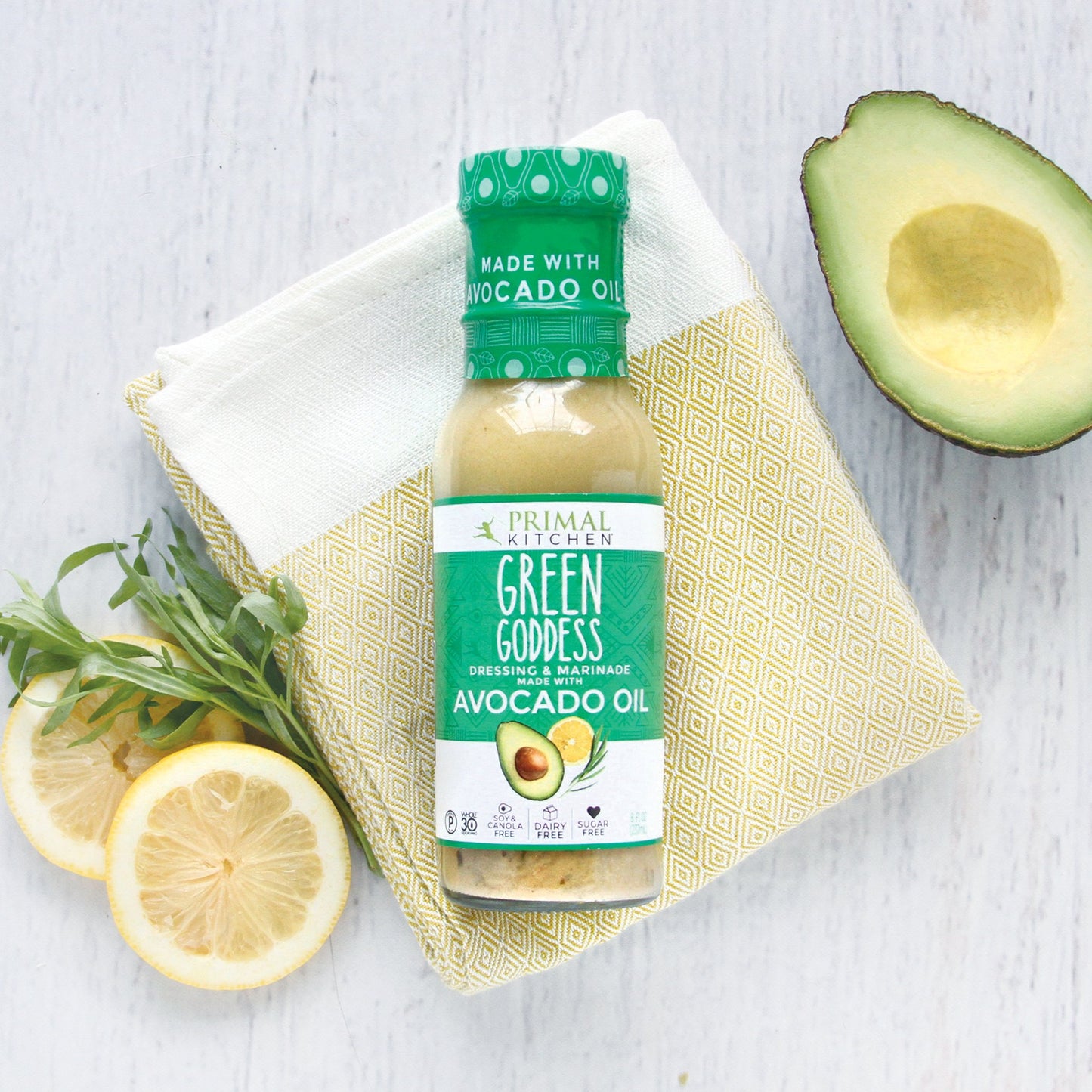 Primal Kitchen Green Goddess Salad Dressing Made with Avocado Oil