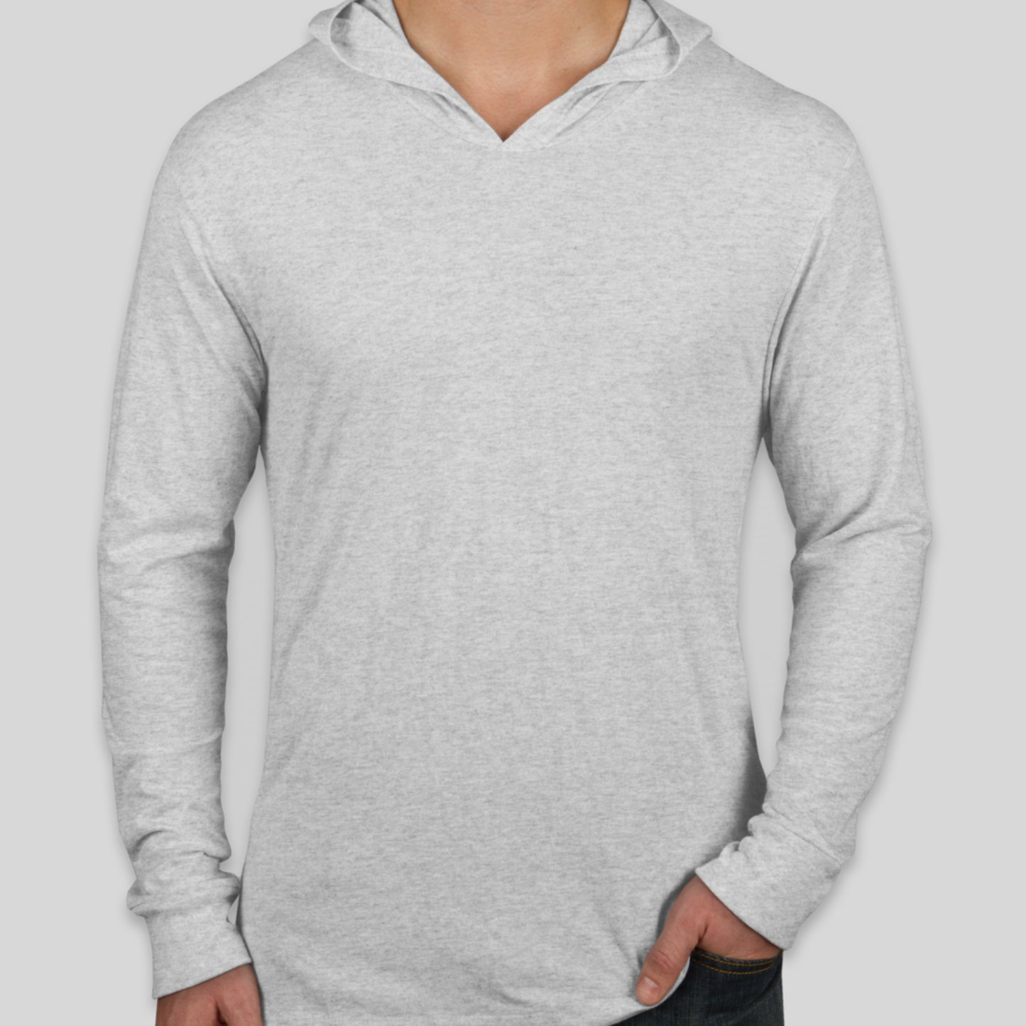 Next Level Tri-Blend Hooded Long Sleeve TT
